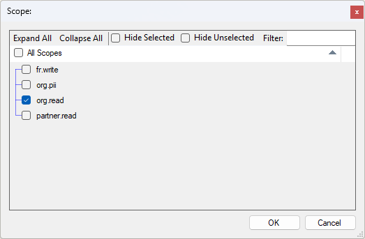 Enthuse Connection Manager - Scope